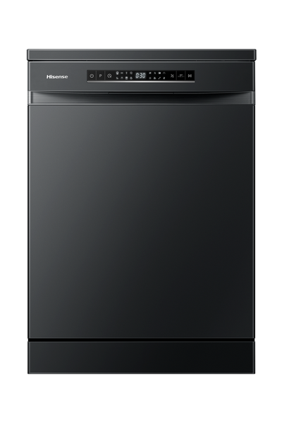 Hisense 15 Place Dishwasher with LED Display - Black-H15DTG