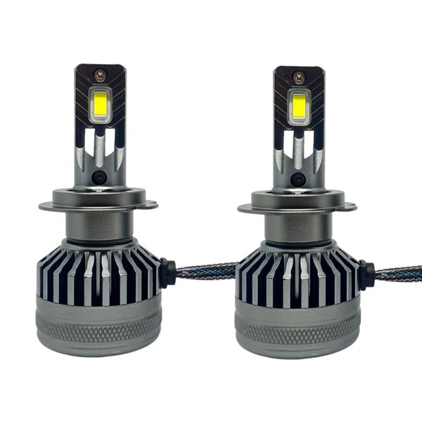H4 Light Canon Pro 350W 35K Lumens LED Headlight Bulbs Error Free