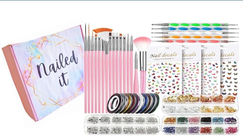 Nailed It Nail Art Sticker Set