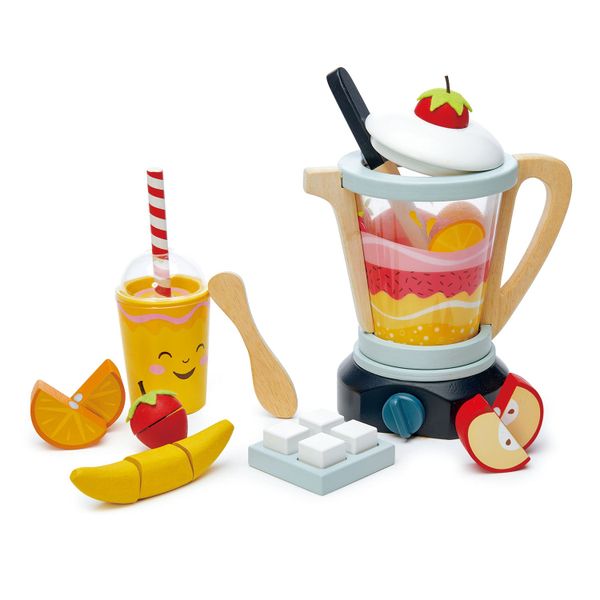 Tender Leaf Mini Chef Fruity Blender Wooden Playset