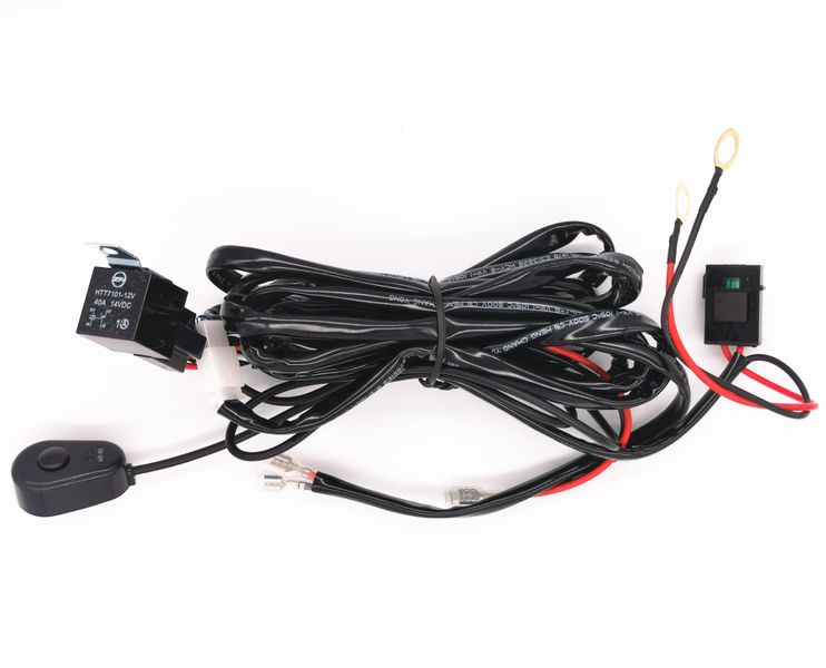 Relay Harness Wire Kit For Spot Light Bar 4x4 Spotlights Wiring