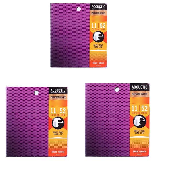 Phosphor Bronze Acoustic Strings 10-47