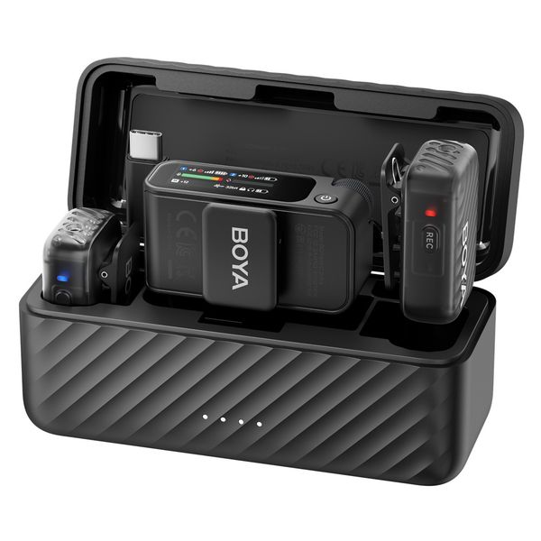 Boya BOYAMIC 2-02 AI-Powered Mini 2.4GHz Wireless Microphone System