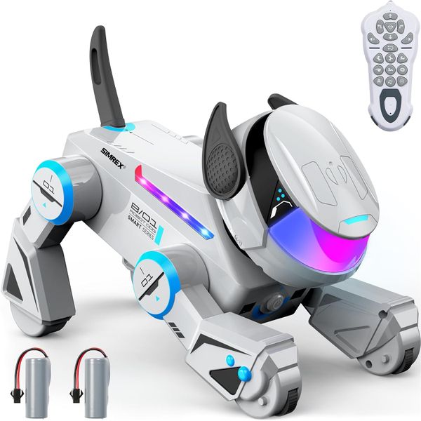 Robot Dog Toys for Kids - Smart Interactive Robot Puppy with Bluetooth
