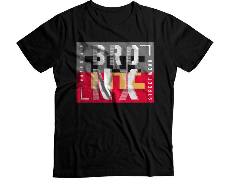 Bronx Streetwear Graphic T-Shirt