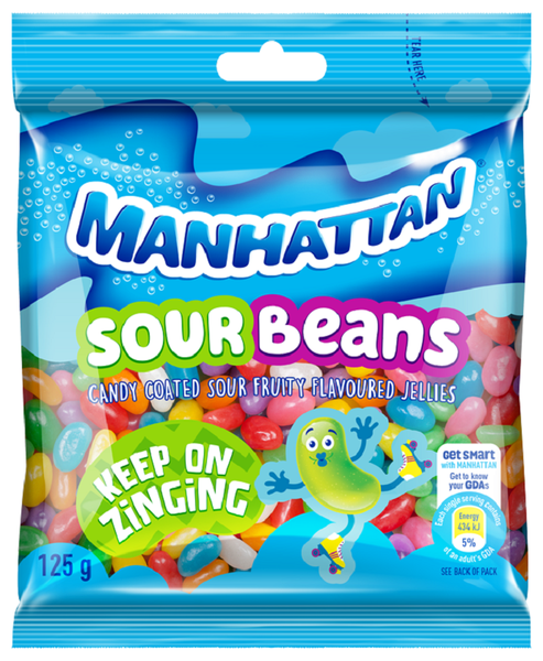 Manhattan Sour Beans 24x125g