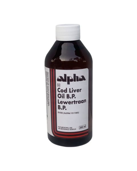 Alpha Cod Liver Oil B.P 200ml