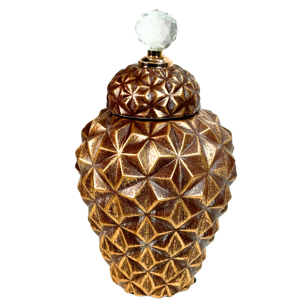 Gold Ginger Jar