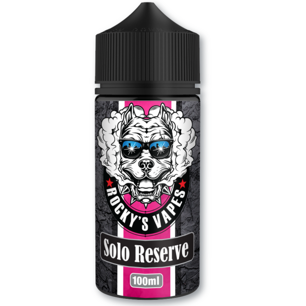 Vape Juice Solo Reserve Rockys Vape - 3mg