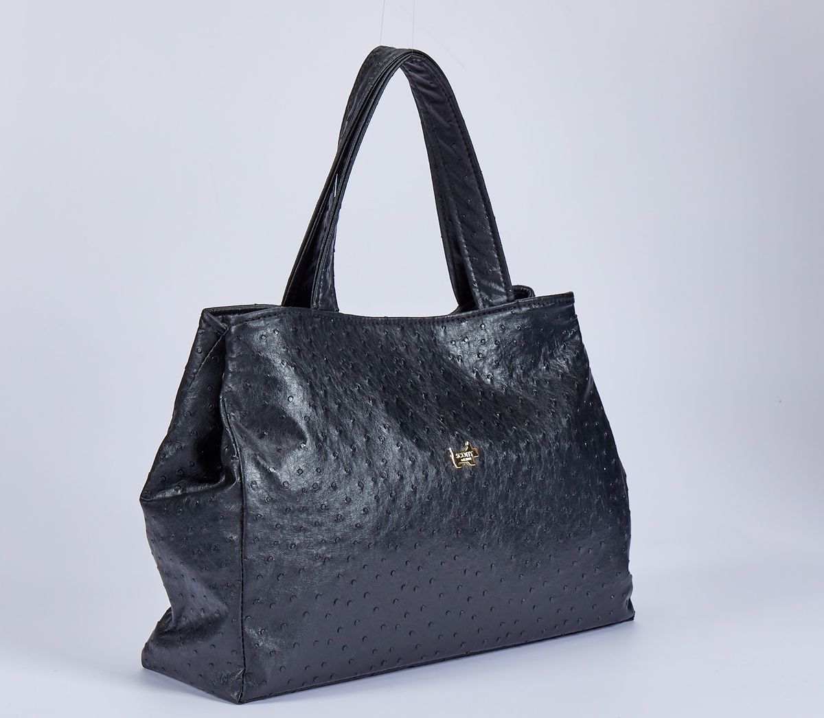 Brad Scott Scotty black ostrich overnight bag | Buy Online in South ...