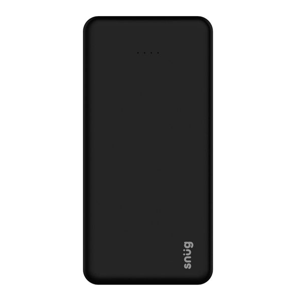 Snug 10000mAh Power Indicator Powerbank - Black