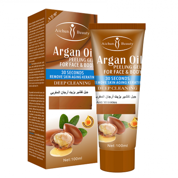 Aichun Beauty Argan Oil Peeling Gel For Face And Body