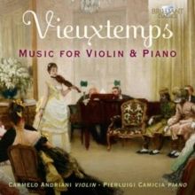 Vieuxtemps: Music for Violin &amp; Piano (CD / Album (Jewel Case))