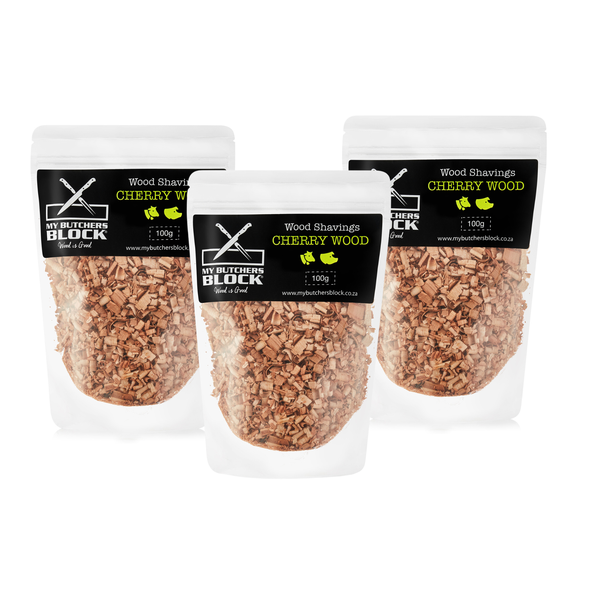 My Butchers Block - Smoke Shavings Cherry 3 Pack