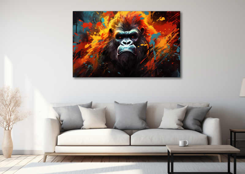 Gorilla Majesty Abstract - Hd0145 image