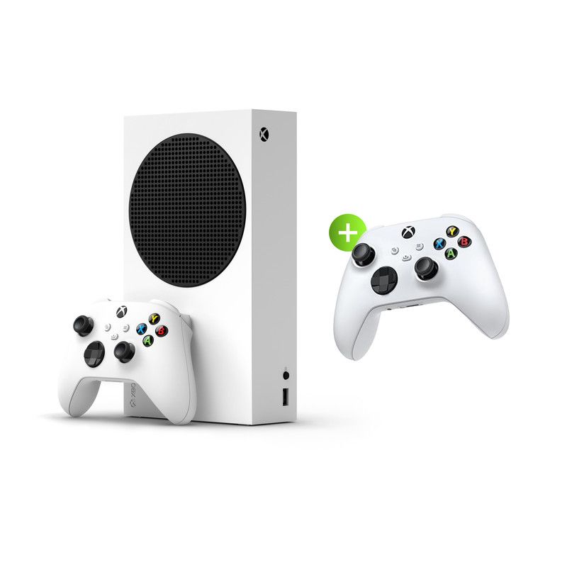 Xbox Series S 512GB with Extra Robot White Controller