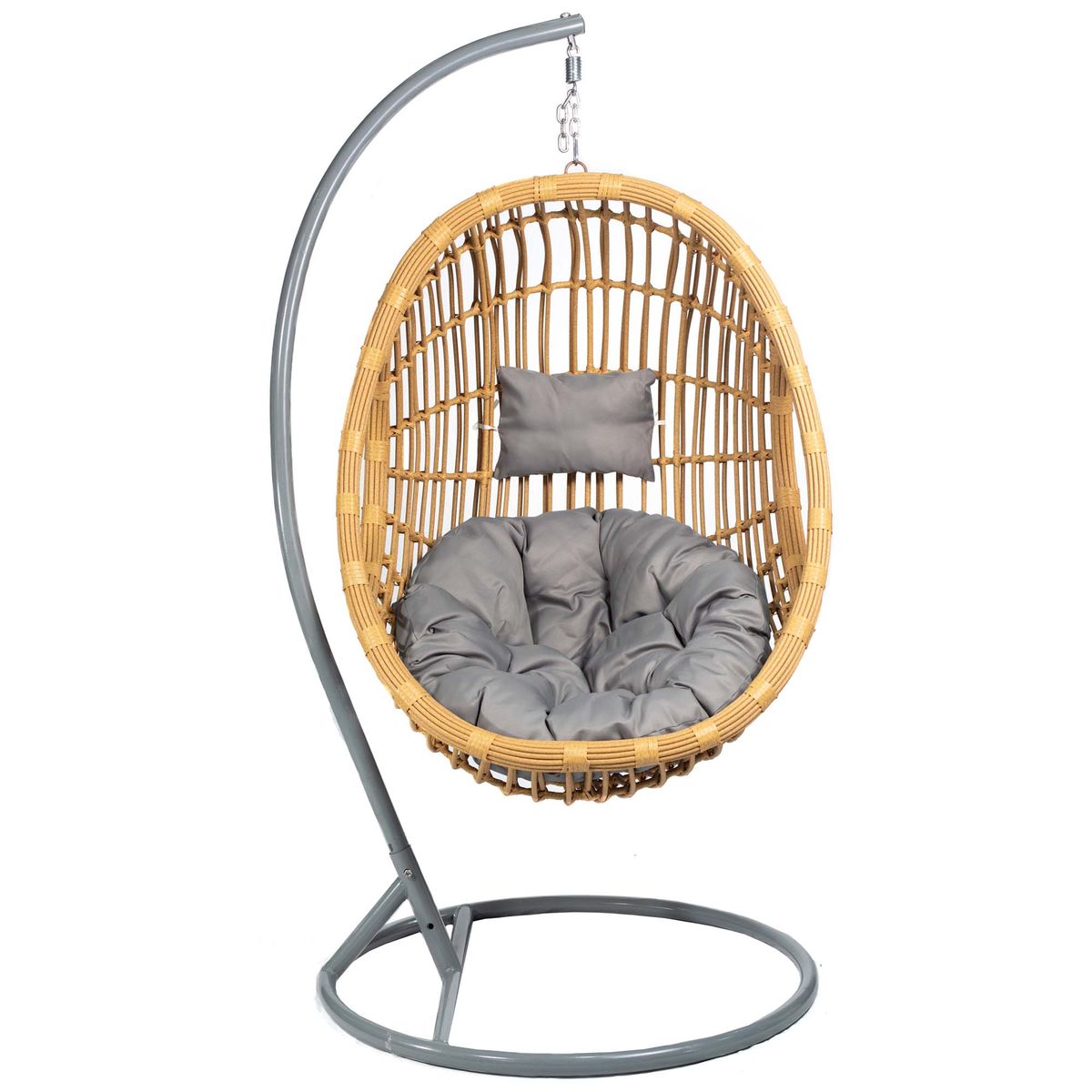 Nest hanging Chair Tan and Grey Shop Today. Get it Tomorrow