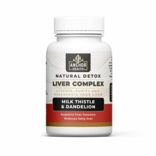 Anchorr Health Liver Complex - 60 Caps - Herbal Extracts