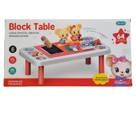 Portable Building Block Table 64 Pieces | Shop Today. Get it Tomorrow ...