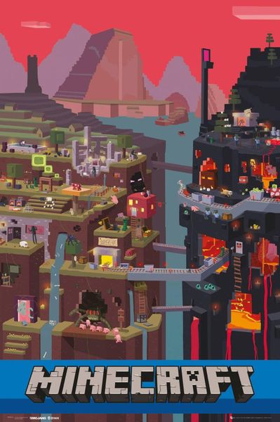 Minecraft - World Poster