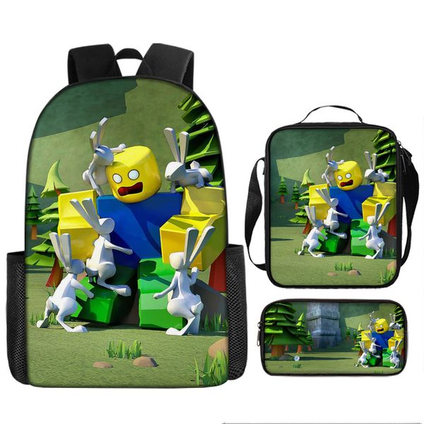 Lunch Box &amp; Pencil Case Combo Roblox image