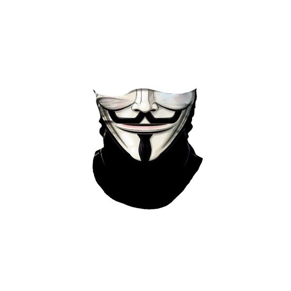 V for Vendetta Motorcycle Neck Warmer Balaclava Scarf