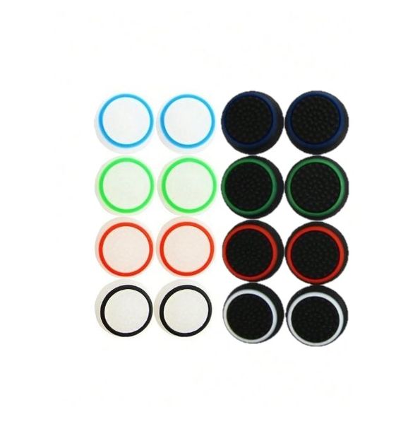 Silicone Thumb Grip Stick Cover Control Compatible with PS4/Xbox - 16 Pcs