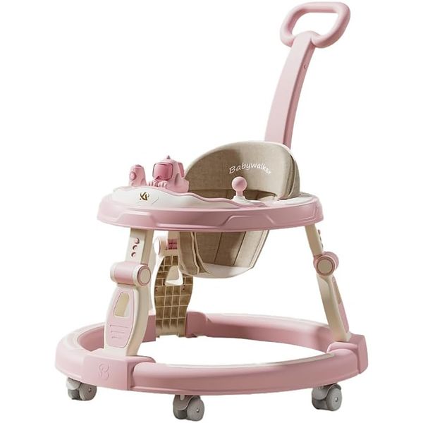 Baby Multifunctional Walking 2 in 1 Foldable And Adjustable For Babies Food