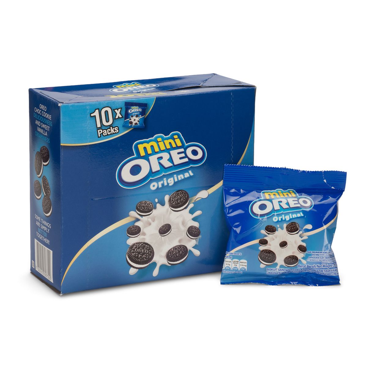 Mini Oreo Original Biscuits - Box of 10 Mini Bags | Shop Today. Get it  Tomorrow! | takealot.com