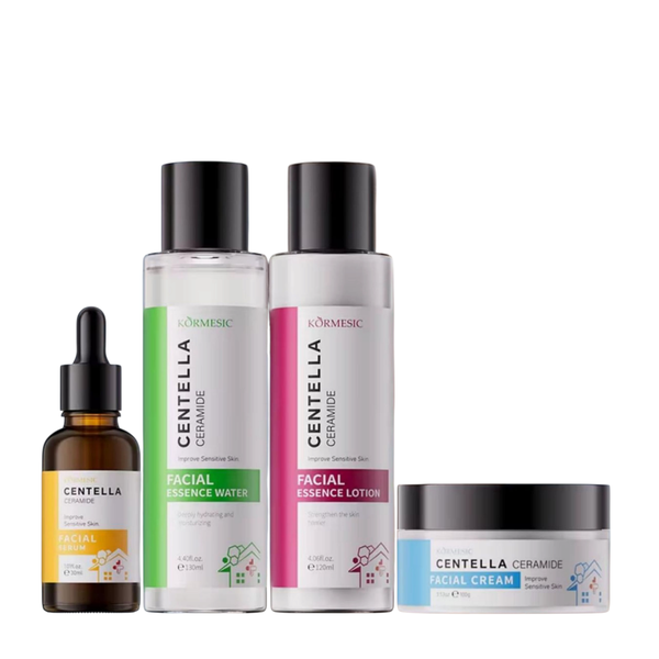 Kormesic Centella Ceramide 4-in-1 Sensitive Skin Facial Care Set