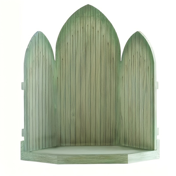 Statue Collection the Green Background of the Birth of Jesus