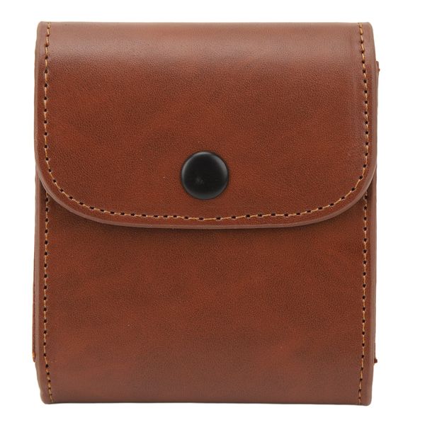 SQ10 Brown PU Leather Photo Pouch