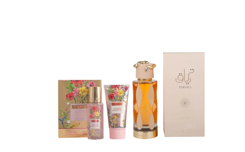 TERIAQ Dubai-Inspired Perfume Gift Set for Women -