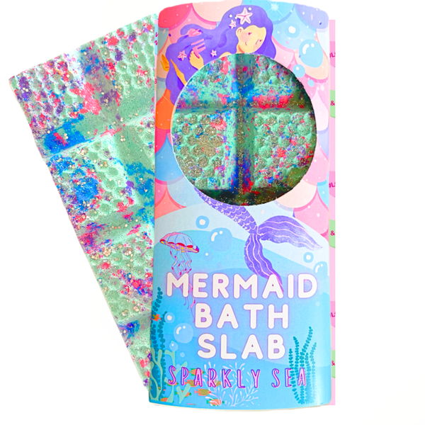 Mermaid Bath Bomb Slab