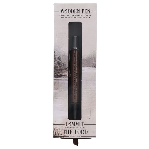 Pen in Gift Box - Commit Everything You Do to the Lord