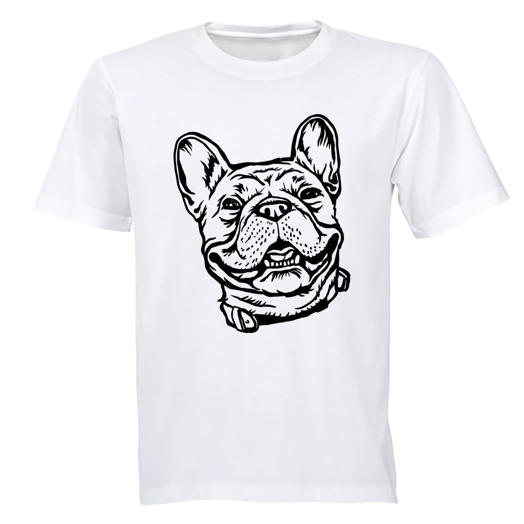 Smiling French Bulldog - Kids T-Shirt | Shop Today. Get it Tomorrow ...