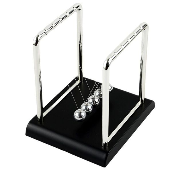 Swinging Balance Balls - Classic Newton's Cradle Educational Desk Toy