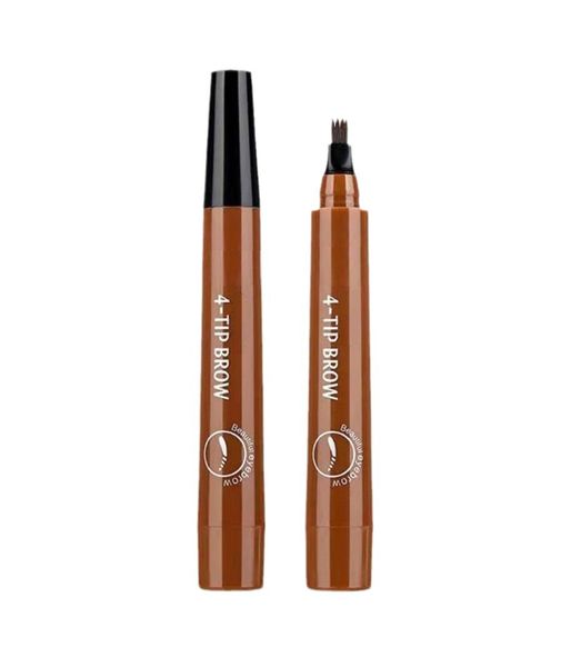 Eyebrow Pencil, 4 Tip Precise Eye Brow Makeup Pen for Women
