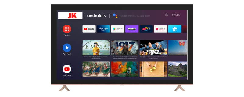 itel TV - 43" Full HD Frameless Smart Android TV (Android 11.0)