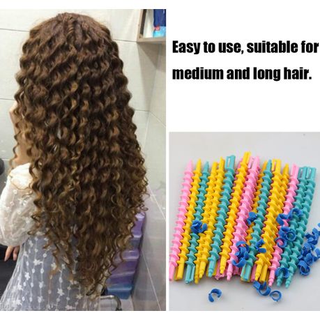 22 Pieces Plastic Spiral Hair Perm Rod Hair Rollers Styling 7.3 Inch Shop Today. Get it Tomorrow takealot