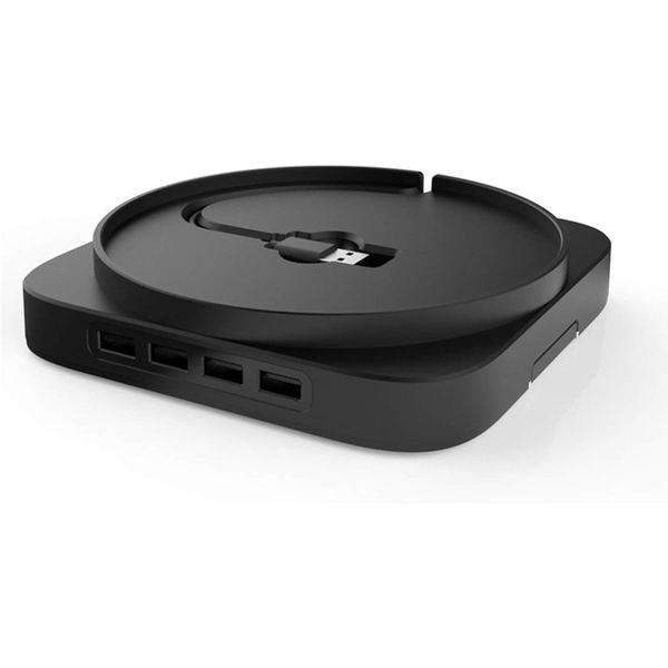 Vertical Stand Compatible with Xbox Series X Console 4 Ports USB Hub Combo Kit