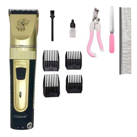 Pet Grooming Kit Dog Clipper Kit Electric Shaver Razor Image