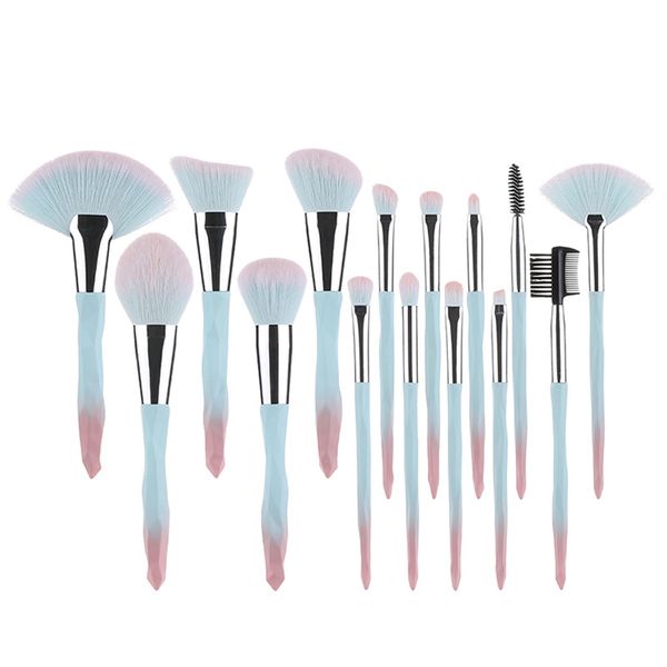 Professional Makeup Brush Set - 15 Pieces