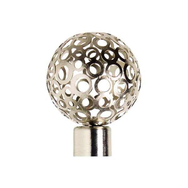 32mm Steel Rod Mesh Ball Finial - Bronze