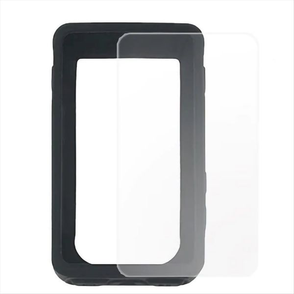 Bike Gps Silicone Protective Cover Computer Protect Case with Film