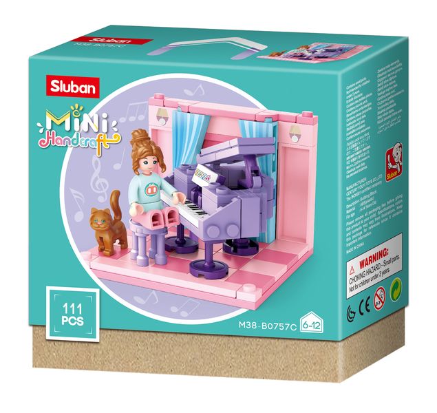 Sluban Mini Handcraft - Music Room 111 Pieces