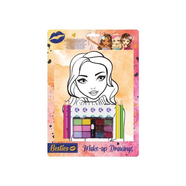 Besties - Make Your Own Makeup Drawings