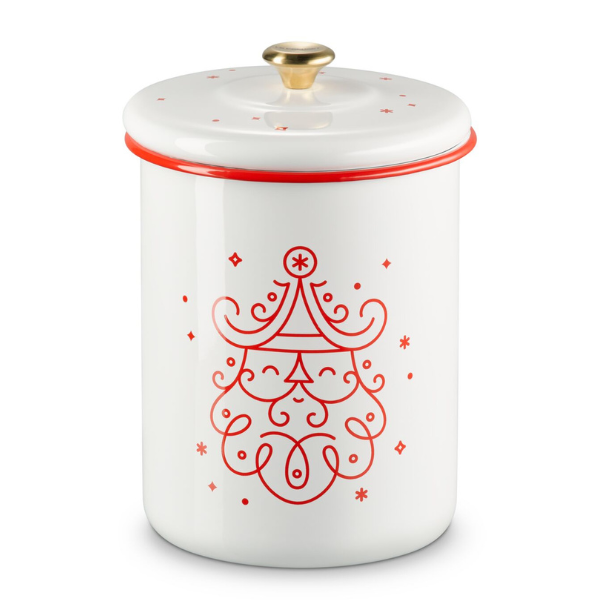 Le Creuset Noel Collection Santa Cookie Jar
