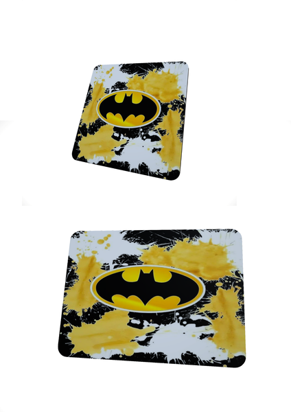 Batman Black and Yellow Mouse Pad