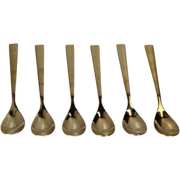 Danny Home Gold Dinner Spoon Set - 6 Piece